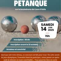 Concours de pétanque